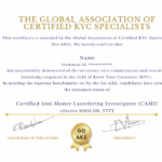 Globally Certified Anti Money Laundering Investigator (G-CAMI)