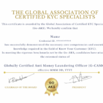 Globally Certified Anti Money Laundering Officer (G-CAMO)