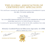 Globally Certified Financial Education Specialist (G-CFES)